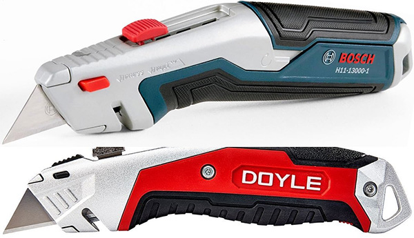 Bosch vs Harbor Freight Doyle Utility Knives
